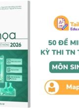 50 đề minh họa kỳ thi TN THPT 2026 môn Sinh Mapstudy PDF